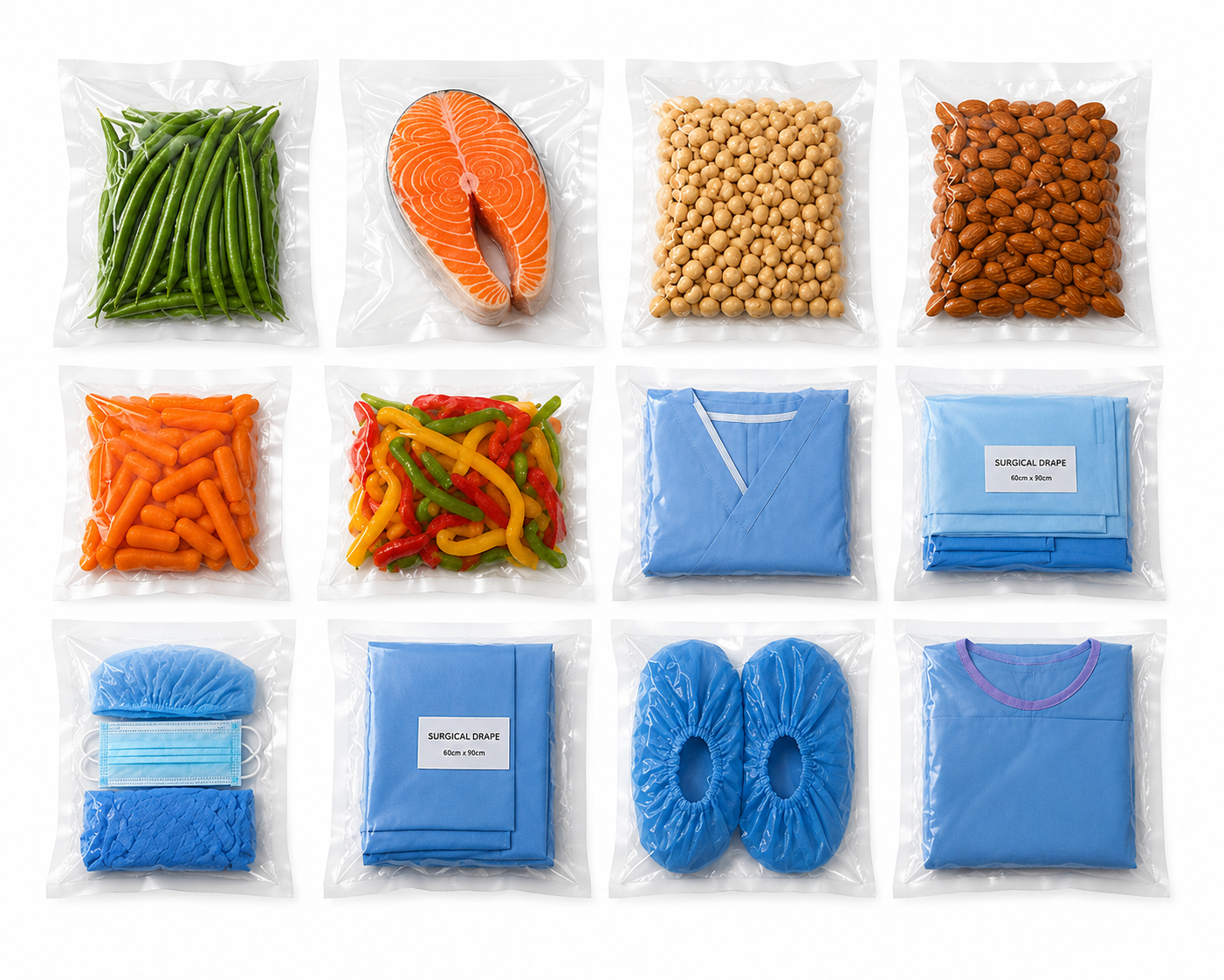 Vacuum Packaging Pouches